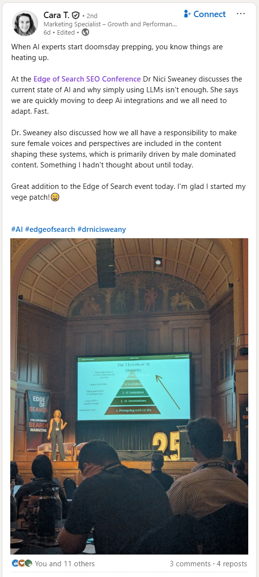 Attendee review