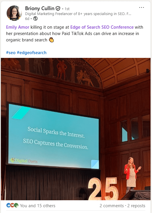 Attendee review