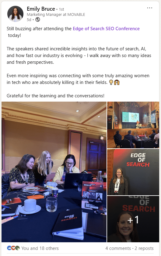 Attendee review