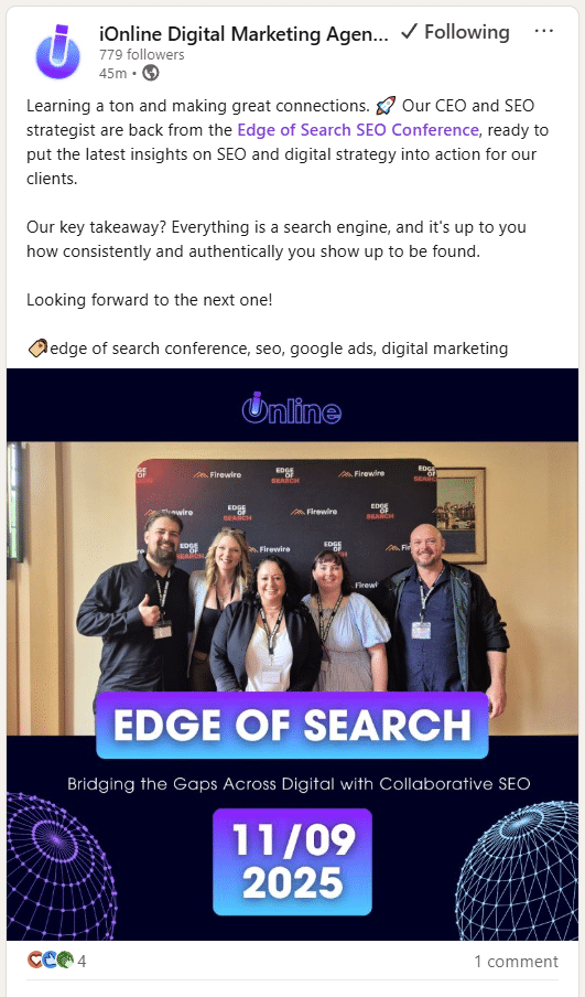 Attendee review