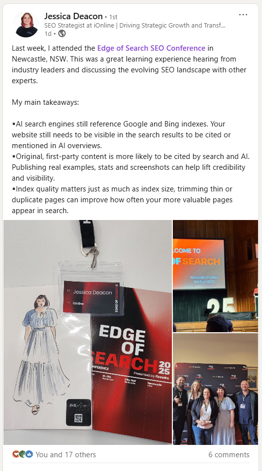 Attendee review