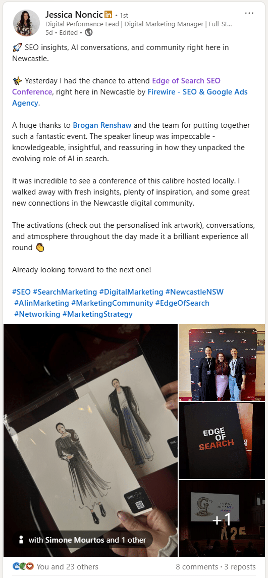 Attendee review