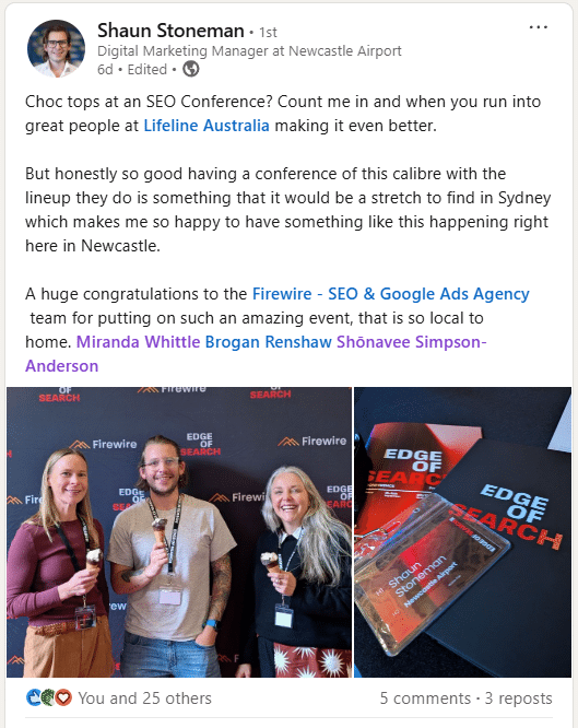 Attendee review