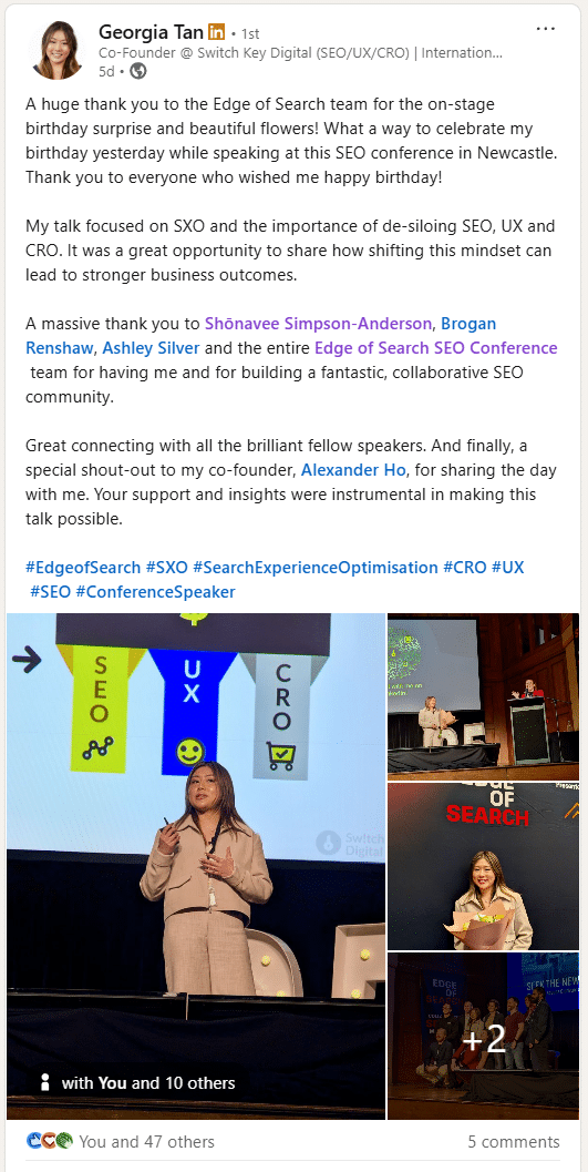 Attendee review