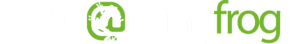 screaming frog white logo